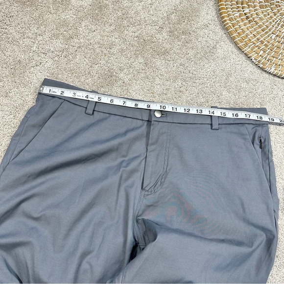 Lululemon Men’s Commission Pant Classic Qwick Chino 34” Fog Horn Gray Size 36 - Picture 13 of 16